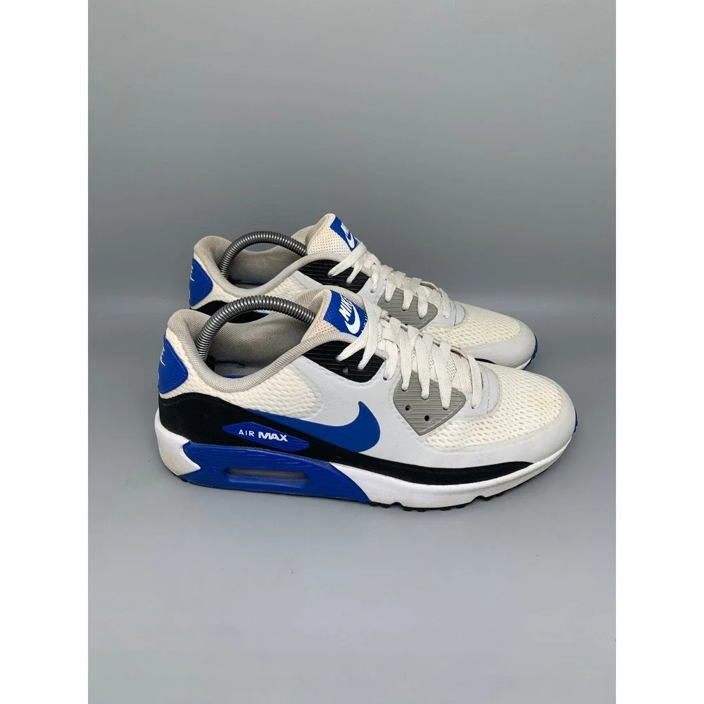 Nike Air Max 90 Golf White Racer Blue Golf Shoes DX5999-141 Men's Sz 9